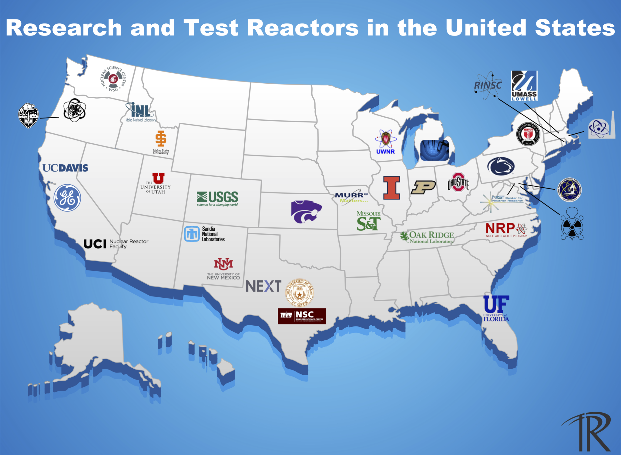 Research Reactor Map TRTR   TRTRMap 2048x1501 